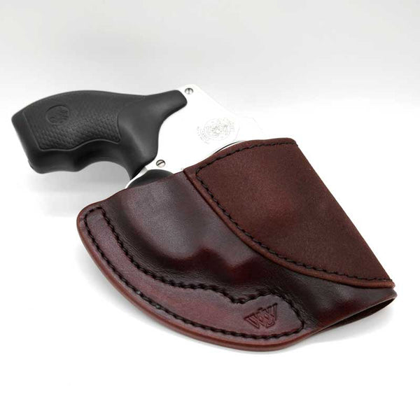 Leather sales holster purse