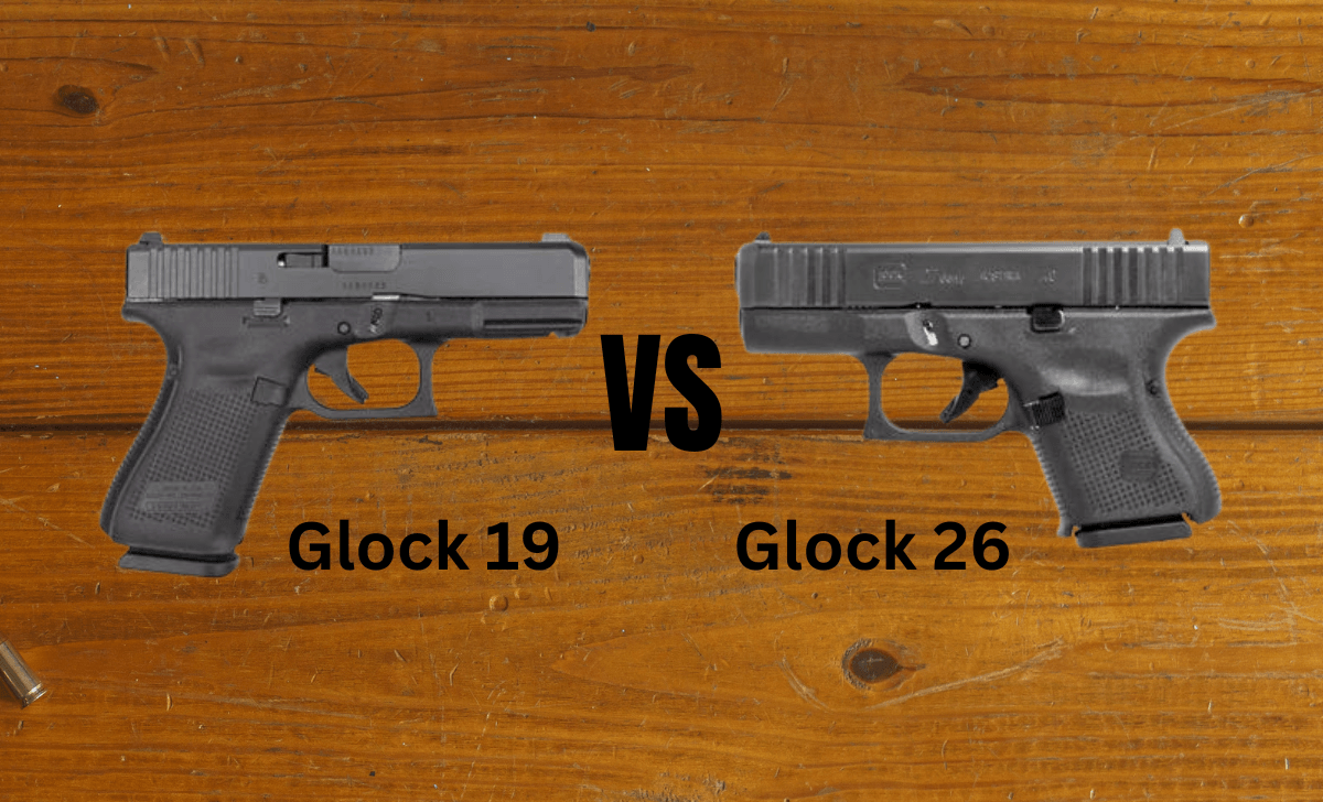 Glock 19 vs Glock 26: Which One to Better? - Wright Leather Works® LLC