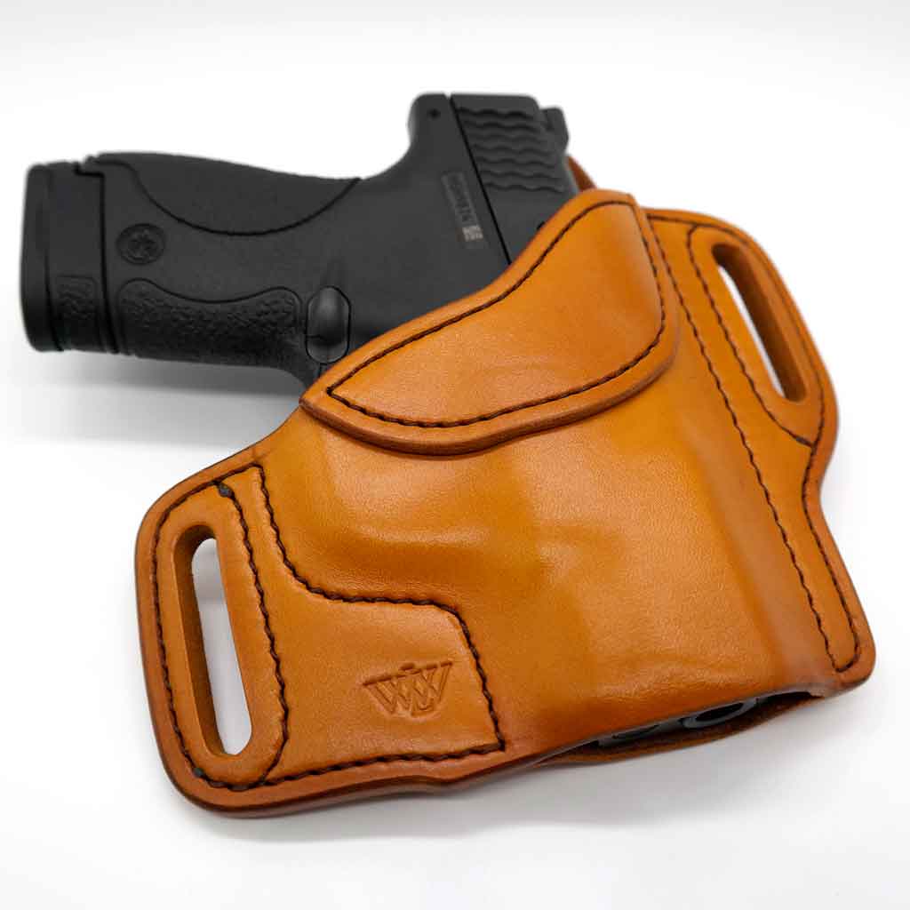 Semi-Automatic Leather Holster(OWB) Low Ride