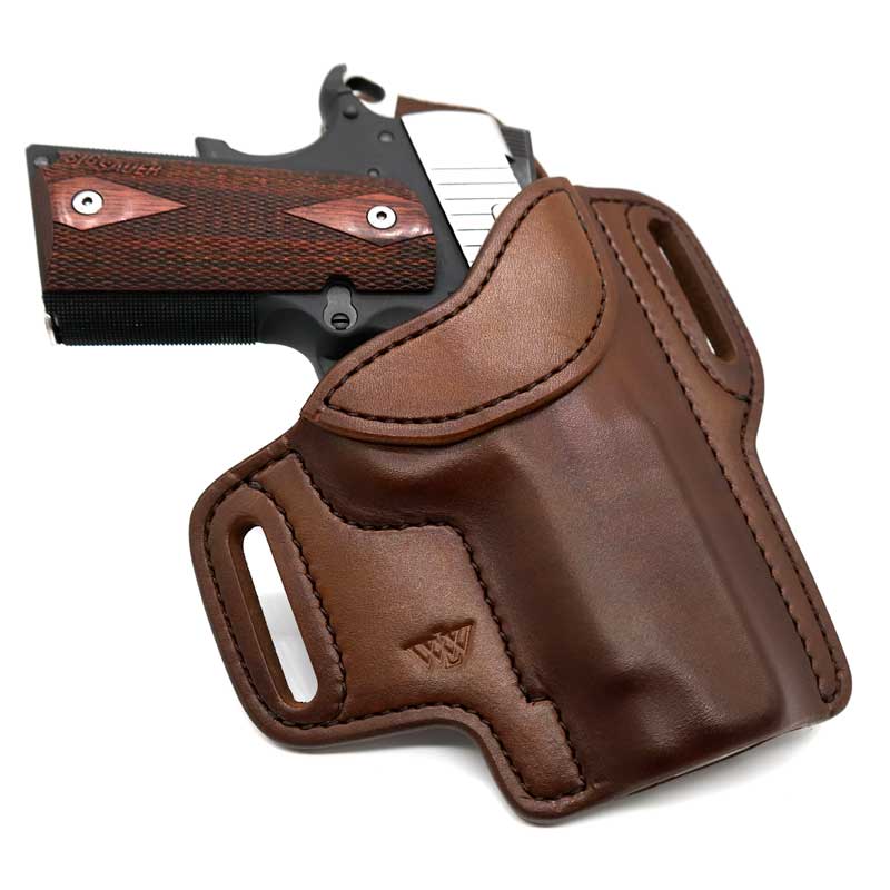 Leather Owb Holster for Gun - Wright Leather Works® LLC